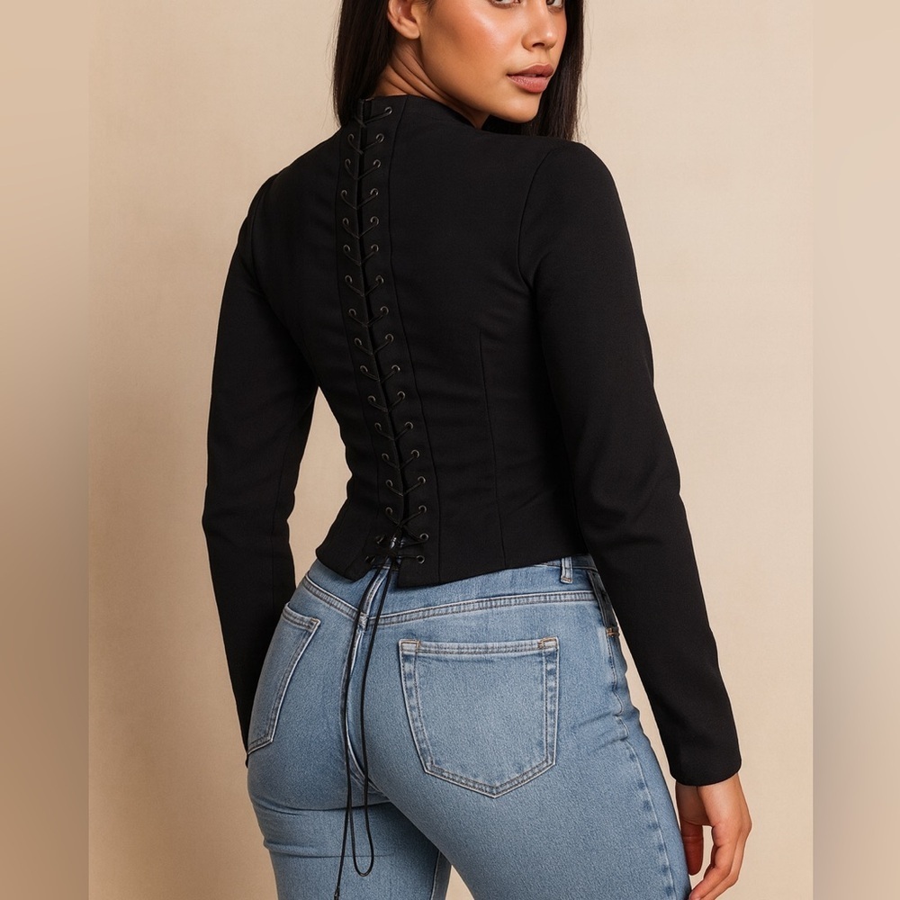 Bande Noir | Laila Corset Top